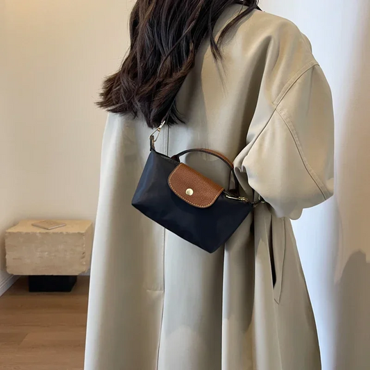 Exklusive kleine Umhängetasche inspiriert von Longchamp Mini Le Pilage