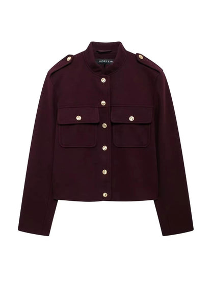 MILITARY CHIC JACKE