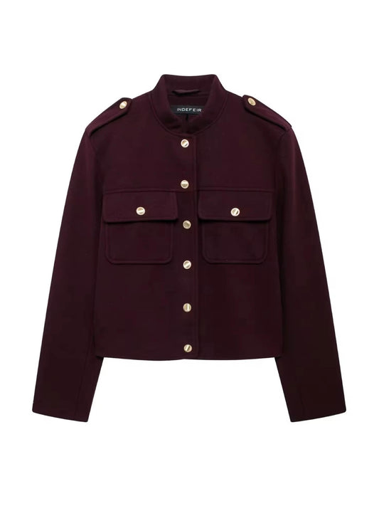 MILITARY CHIC JACKE